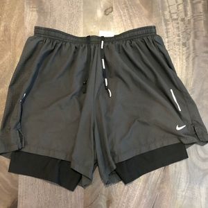 Nike Dri-Fit Lined Running Shorts